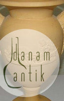 Tetschen Terracotta vase med jagt scener No 1