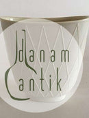 Cremefarvet Retro Moderne Vase fra Rosenthal