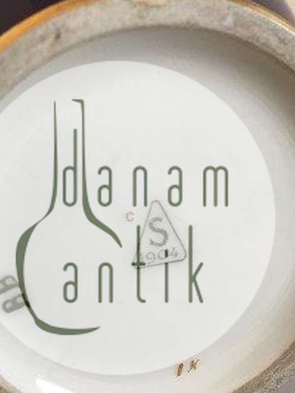 Sevres Frankrig Glasur Vase fra 1904