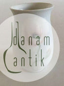 Heubach Art Nouveau Vase dekoreret med Valmue