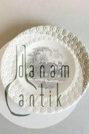 复古英国斯塔福郡马图案盘子