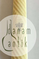 Gaffel af stål med benskaft