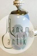 Heubach Porcelæns vase omformet til lampe