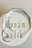 Beautifull little english vase with gold and flowers