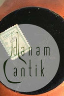 Herman A. Kahler Orange Uranium Glaze Bowl No 689