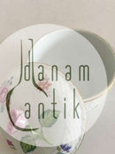 Herend Ungarn Sukkerskål, håndmalet blomster