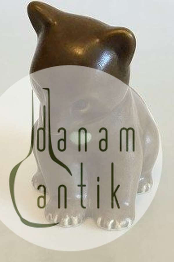 Knud Basse Figur Stor Stentøjs Bjørn