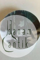 Heubach Platte dekoreret med vinterlandskab med træer og vandløb