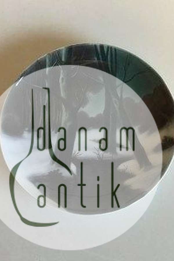 Heubach Platte dekoreret med vinterlandskab med træer og vandløb