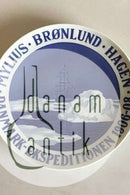 Porsgrund mindeplatte for Danmark-ekspeditionen 1906-1908