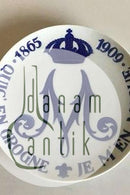 Porsgrund mindeplatte for prinsesse Marie 1865-1909. Fra 1909