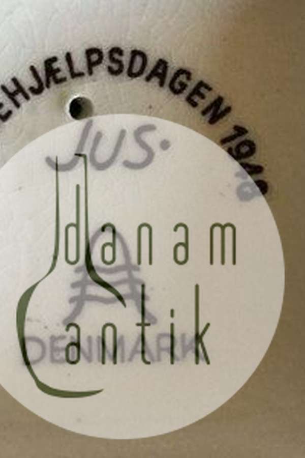 Aluminia Børnehjælpsfigur Bondeknøsen Hans 1948