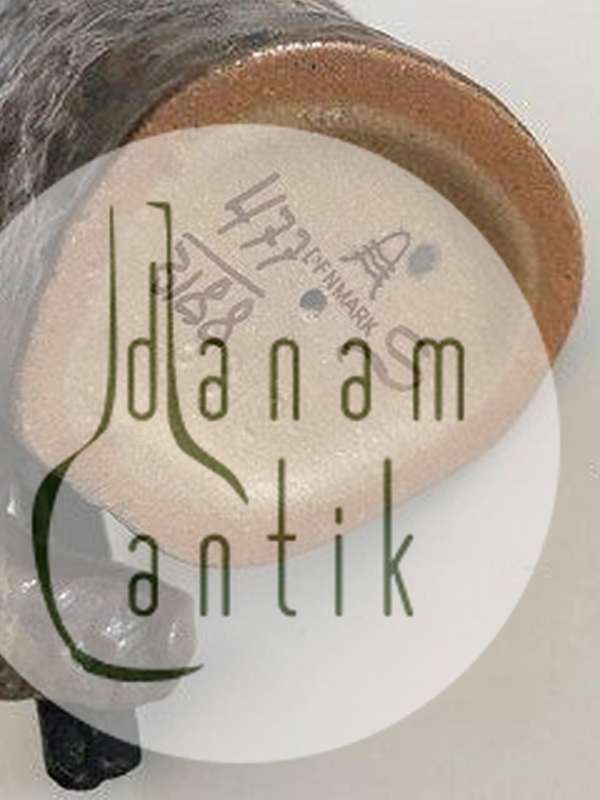 Aluminia Keramisk Figur af Undulat No. 477/3188