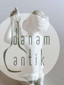 Rørstrand Figurine af Dreng med Konkylie