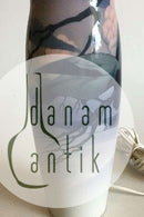 Rorstrand Art Nouveau Vase with birds as a Lamp