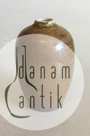 Rorstrand Vase with with Light brown / Golden glaze with green shades. Nice condition