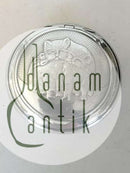 Pill and Snuff box in Silver with Cat motif