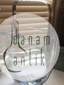 A. Dragsted Sterling Silver and Stromberg Hytten Glass Icebucket