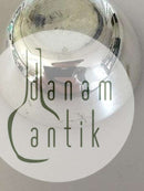 Anton Michelsen Salt & Pebersæt i Sterling Sølv med grøn emalje