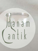 Hans Hansen Sterling Silver Napkin ring.