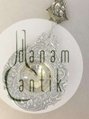 Thesi i Sølv med skibs og fiske motiv