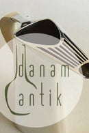 Cohr Sterling Silber Krug mit Henkel aus Knochen