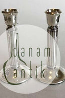 アクセルホルム コペンハーゲン スターリングシルバー キャンドルスティック ペア