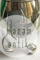 A Dragsted Sølv Pokal Æggeformet på kuglefødder