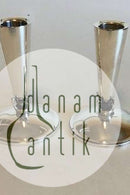 Evald Nielsen Sterling Sølv Et par lysestager