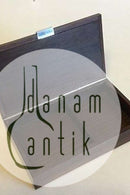 Hans Hansen Palisanderæske med to rum og hængslet låg med sølvindlæg