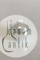 Engelsk / Amerikansk Sølv Thekugle formet som en rygby eller fodbold