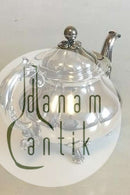 Cohr Sølv ligeknækket thekande