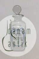 Holmegaard  Apotekerflasken, krukke med tekst" SPIR SERPILL"  fra 1990