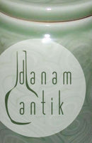 Bing & Grøndahl Unika Stentøjs vase med Låg af Aksel Rode No K21