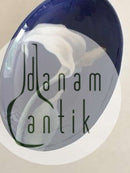 Bing & Grøndahl Lille Oval Skål med Blomstermotiv No. 6726/260