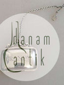 Georg Jensen Sterling Sølv Konge Brandy Skilt med kæde No 293B