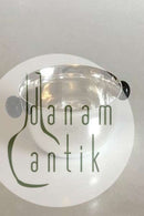 Georg Jensen Sterling Silver Sugar Bowl with Handles of Ebony No 80 B