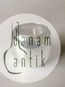 Georg Jensen Sterling Silver Napkin Ring No. 29A. 3.5 cm diameter.