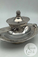 Georg Jensen Silberne Kaviarschüssel von 1915-1919