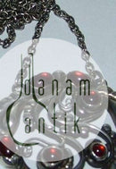 Georg Jensen Sterling Silver ペンダント アンバー No 159