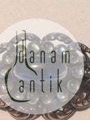 Georg Jensen Sterling Sølv Broche med 15 sten No 160