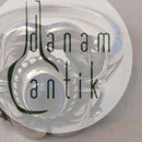 Georg Jensen Sterling Sølv Ring med cabochonslebet synt. blå safir No 39