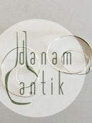 Georg Jensen Sterling Sølv Allan Scharff Øreringe