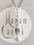 Georg Jensen Sterling Sølv Cava Halskæde