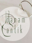 Georg Jensen Sterling Sølv Øreringe af Allan Scharff