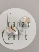 Georg Jensen Sterling Silber "Cave" Jacqueline Rabun Ohrringe