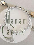 Georg Jensen Sterling Silber Armband mit Charme