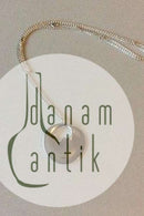 Georg Jensen Sterling Silber Halskette mit verstecktem Herz Vivianna Torun Bülow-Hübe