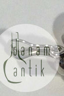 Georg Jensen Sterlingsilber-Anhänger "Mondscheintrauben" mit Onyx