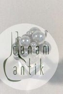 Georg Jensen Sterling Silber Ring Mondschein Trauben